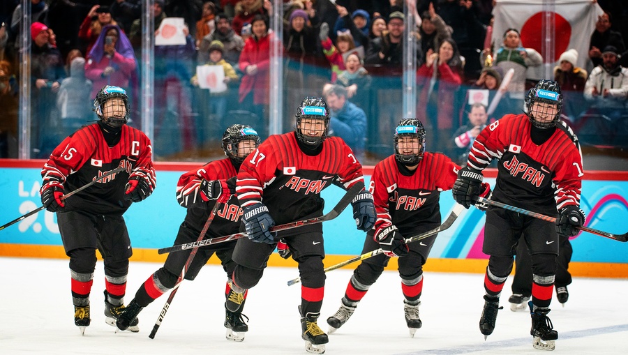 Japanese women become first Asian team to win ice hockey gold in Olympic event