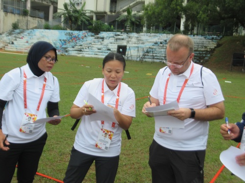 SEA Games archery medallist Kay Thi continues to fly the Myanmar flag at OCA camp