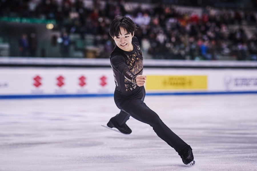 Yuma Kagiyama of Japan.  © International Skating Union