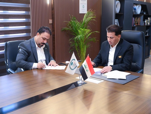 Iraq NOC President signs training camp agreement with Rose sports complex