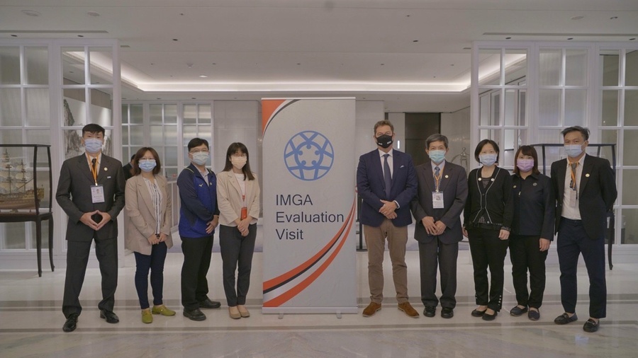 IMGA Secretary-General Jens V. Holm (middle) visited Taipei City and New Taipei City.