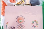  Jakarta - Palembang 2018  | New Delhi, India - 18th Asian Games Torch Relay 2018