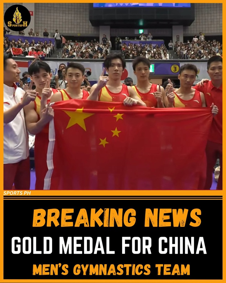 China maintains iron grip on men’s team gold in gymnastics