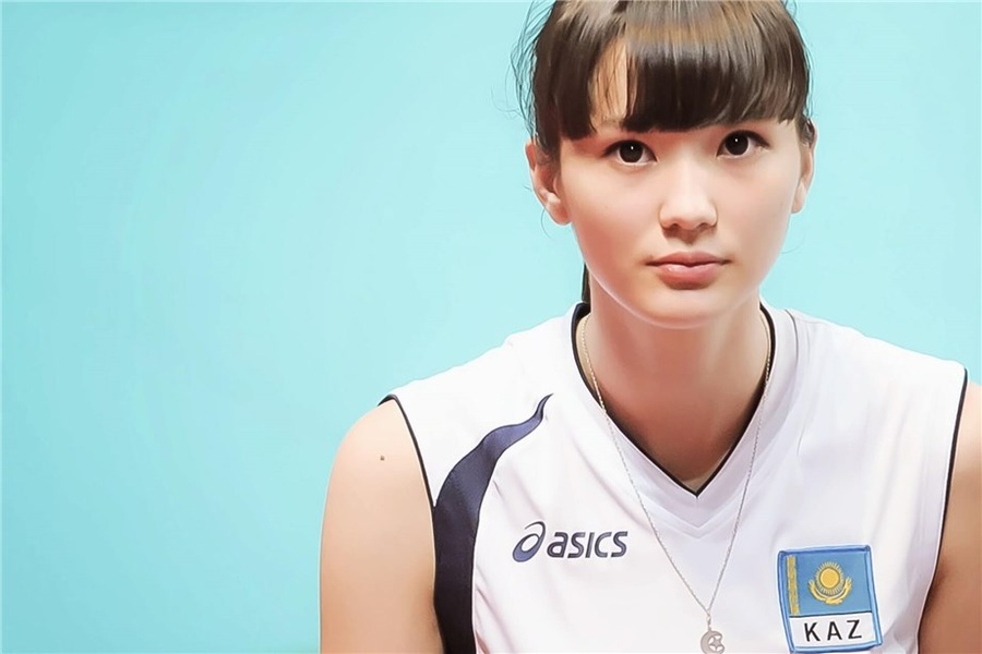 Kazakhstan’s Sabina Altynbekova has passed 1 million followers on Instagram. © FIVB