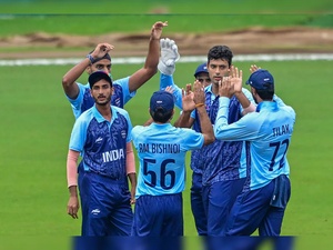 India win gold medal in men’s cricket at Hangzhou Asian Games without having to bat