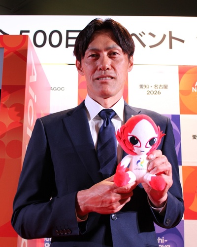 Former Japan keeper Narazaki lights up Asian Games 500-day countdown ceremony