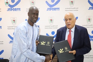 Palestine NOC signs three-year sportswear deal with Senegalese company