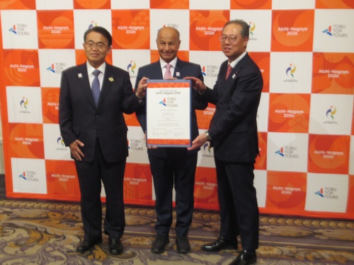 OCA, AINAGOC welcome Tobu Top Tours to Asian Games 2026