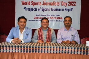 Nepal NOC President Jeevan Ram Shrestha pledges to develop sports tourism