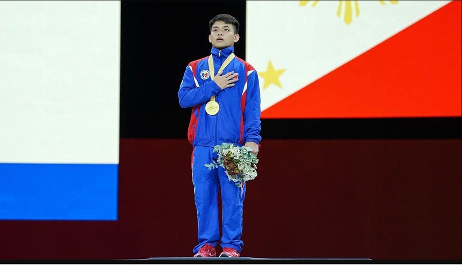 Carlos Yulo has ended the year ranked joint No. 1 in the world in men’s floor exercise by the FIG. © Spin.ph/Janneth Tenorio