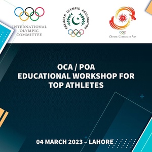 Pakistan Olympic Association holds OCA educational workshop for athletes