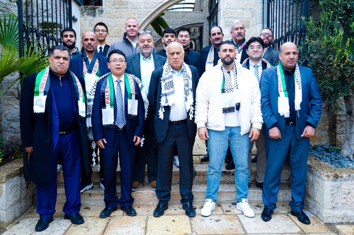 Palestine NOC holds farewell ceremony for Sanya-bound delegation
