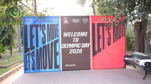 National hero Nadeem joins Pakistan’s Olympic Day festivities
