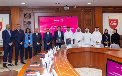 Qatar Olympic Committee signs MoU with Microsoft