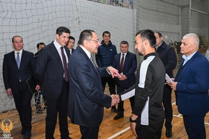 Uzbekistan Sports Minister visits sports facilities in Tashkent