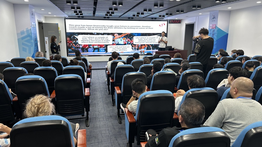 Dangers of Competition Manipulation highlighted to athletes and coaches in Harbin