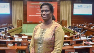 Legendary athlete P.T. Usha becomes first woman president of the Indian Olympic Association