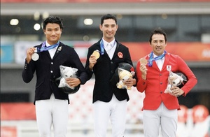 China's Alex Hua Tian defends Asian Games eventing gold with flawless performance