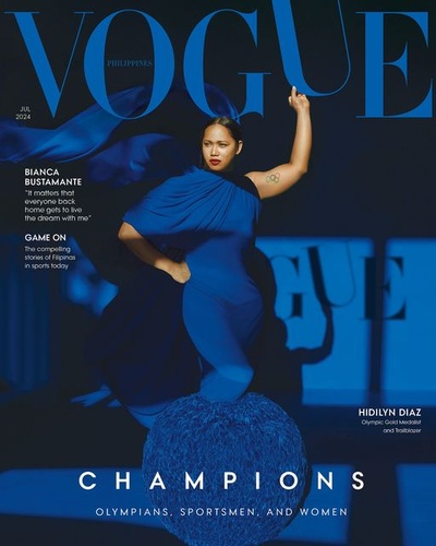 Olympic champion still ‘in vogue’ in Philippines