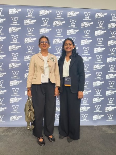 Sri Lanka's pride at IWG Global Summit on Women and Sport 2026