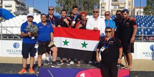 Syria wins three medals at Mediterranean Beach Games