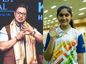 India’s sports minister Rijiju hails ‘real champion’ Esha Singh