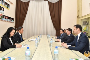Uzbekistan NOC Secretary General discusses sporting ties with Japanese Ambassador