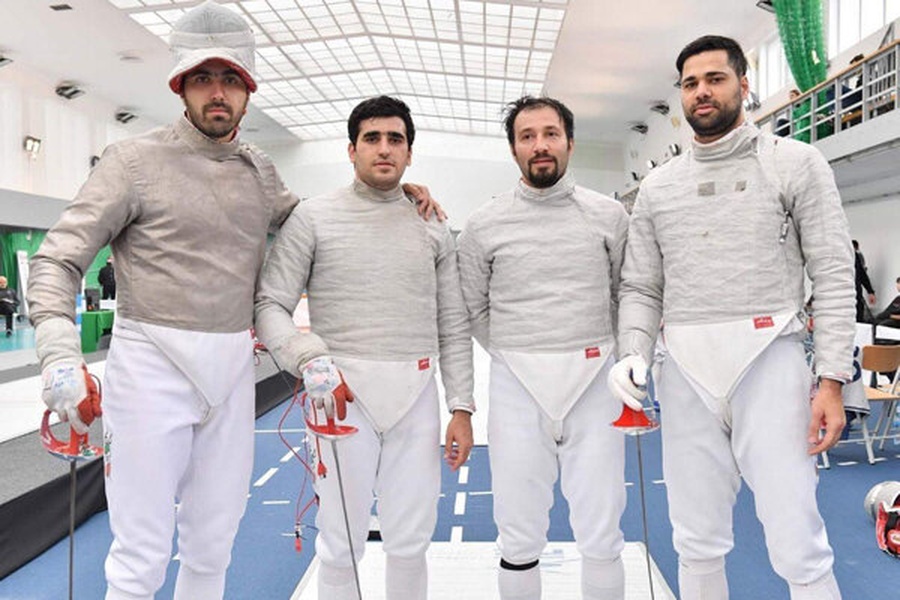 Iran’s sabre team heading for Tokyo Olympics