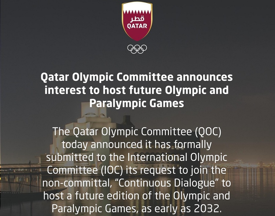 Qatar expresses interest to host 2032 Olympic Games
