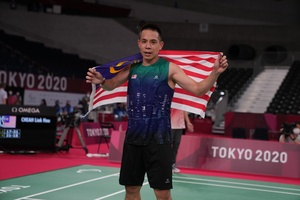 Historic night for badminton at Tokyo Paralympics