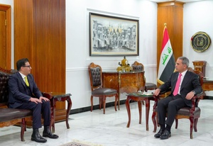 Iraq NOC President Dr. Aqeel Muftin pays courtesy call on head of Supreme Court