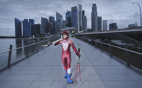 Alpine skier Faiz Basha to make snow sports history for Singapore