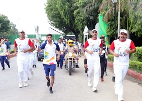 Jakarta - Palembang 2018 | New Delhi, India - 18th Asian Games Torch Relay 2018