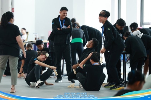 Harbin figure skating camp an eye-opener for Cambodian pair