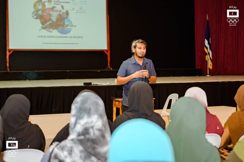 Maldives NOC holds Safe Sport Day with child safeguarding sessions