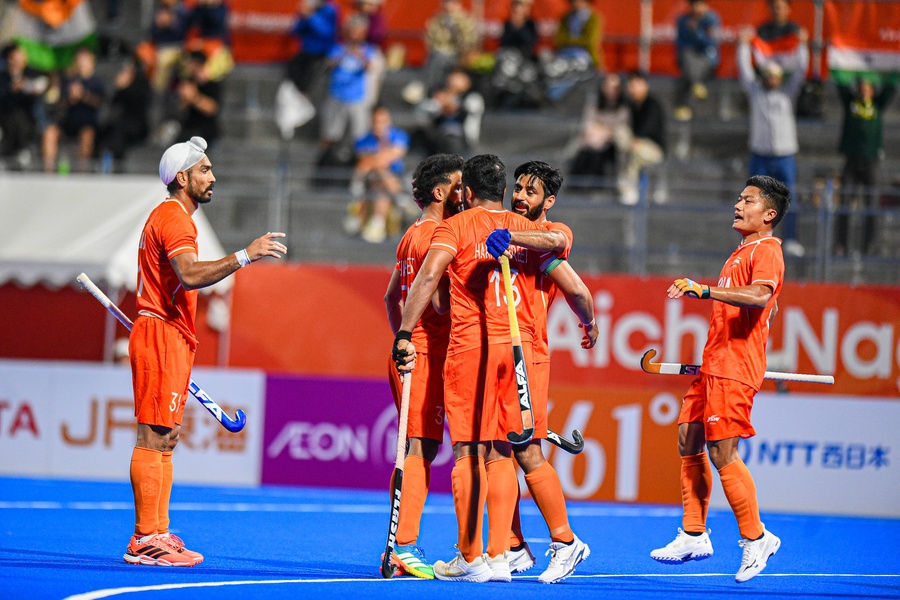 India retains Asian Games men's hockey crown with 5-1 rout of Malaysia