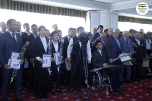 Tajikistan athletes in Sughd Region receive scholarships