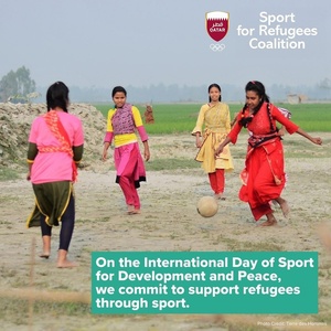 QOC pledges support to refugees on International Day of Sport for Development and Peace