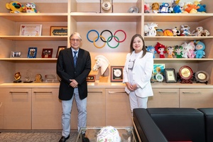 Secretary for Culture, Sports and Tourism visits Olympic House in Hong Kong