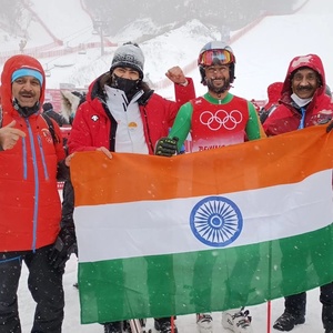 India’s Alpine skier sends ‘great message’ back home