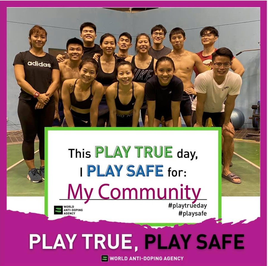 The Southeast Asia Regional Anti-Doping Organisation (SEARADO) celebrates WADA’s Play Safe on Play True Day. © Facebook