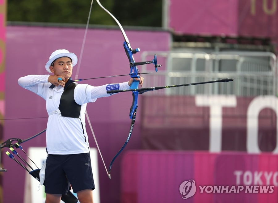 Kim Je Deok has now won two gold medals at Tokyo 2020. ©  Yonhap News