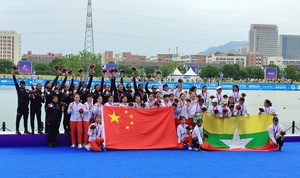 Dragon boat racing adds colour and tradition to Asian Games