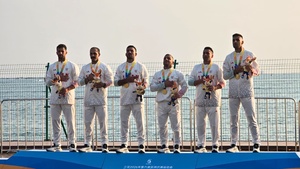 Iran overpowers India to claim beach kabaddi gold