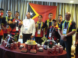 Timor Leste NOC marks 20th anniversary of independence in SEA Games celebration