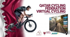 Qatar pushes cyclists to get on their virtual bikes