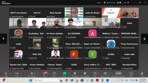 OCA Conducts Webinar for NADOs & NOCs