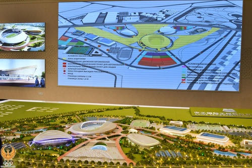 Uzbekistan NOC holds media tour of Olympic town being built for Tashkent AYG 2025