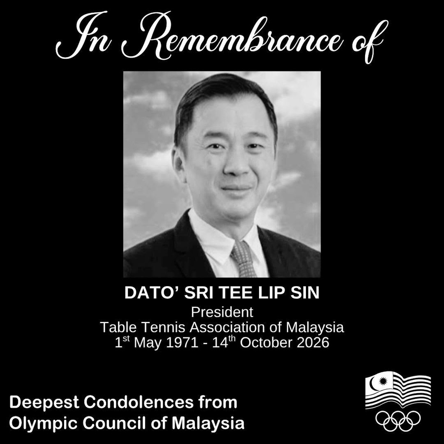 Malaysia NOC mourns table tennis president