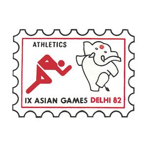 Stamp New Delhi 1982